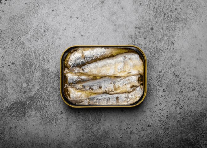 Fish oil from oily fish