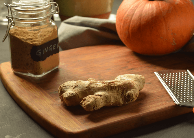 Ginger has many health benefits.