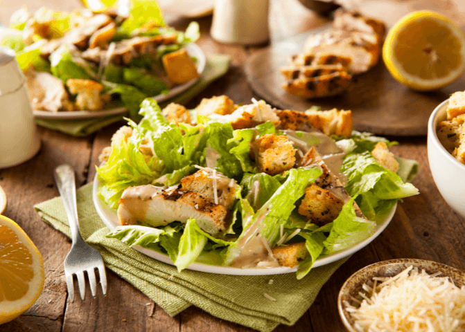 grilled chicken caesar