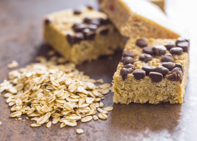 Protein choc chips bar