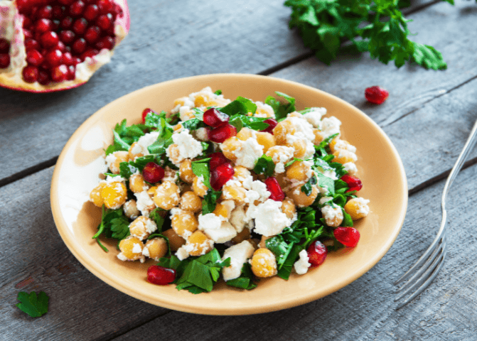 quinoa and chickpea