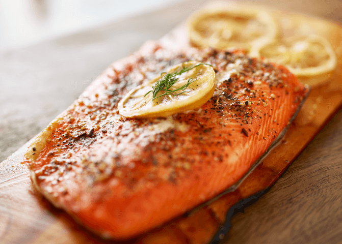 salmon lemon dill