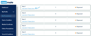 myMedmate Prescription Screenshot