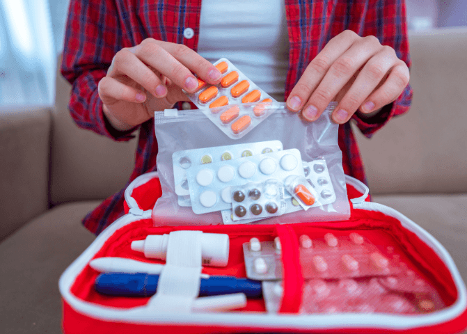 Travel Medical Kit Checklist